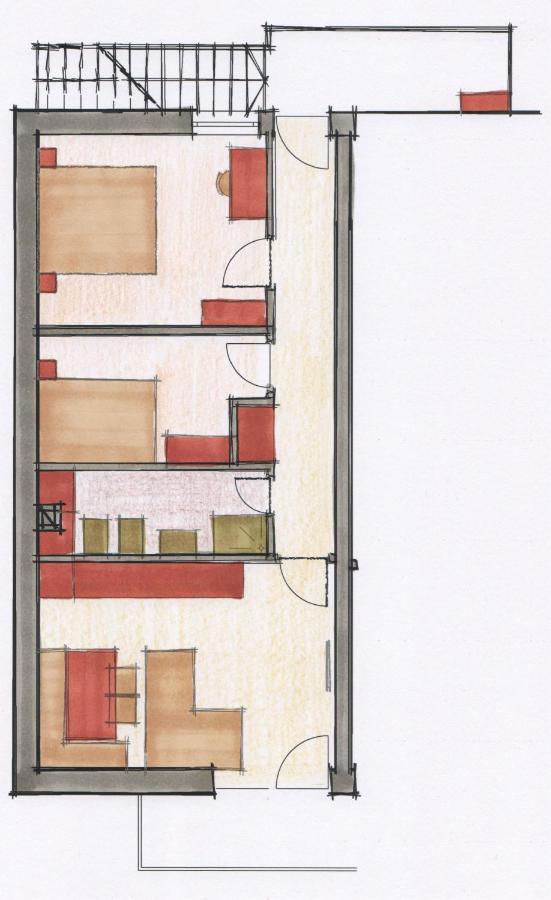 Apartament Haus Kargruber Santa Maddalena Zewnętrze zdjęcie