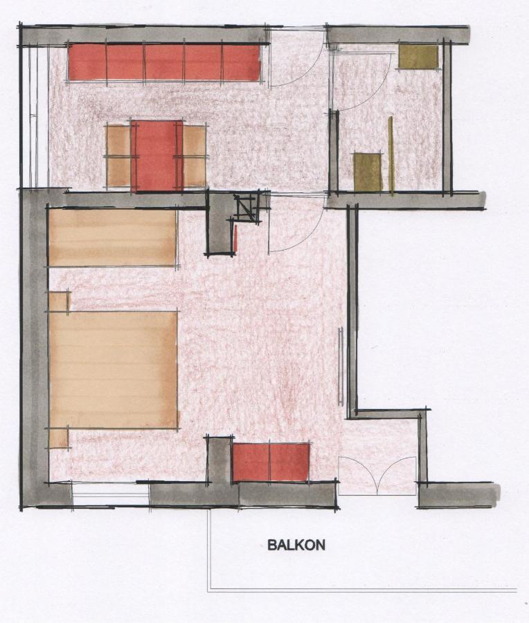 Apartament Haus Kargruber Santa Maddalena Zewnętrze zdjęcie