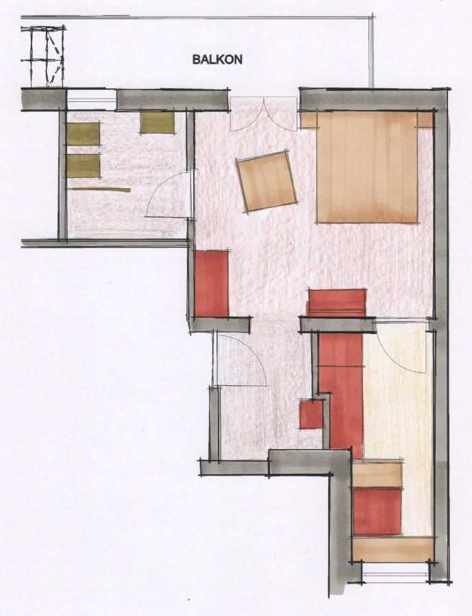 Apartament Haus Kargruber Santa Maddalena Zewnętrze zdjęcie